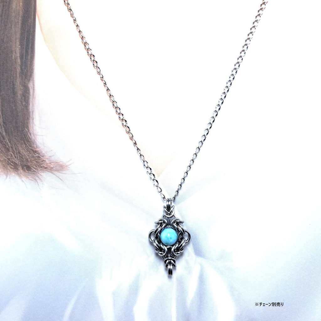 ラリマー ペンダントトップ