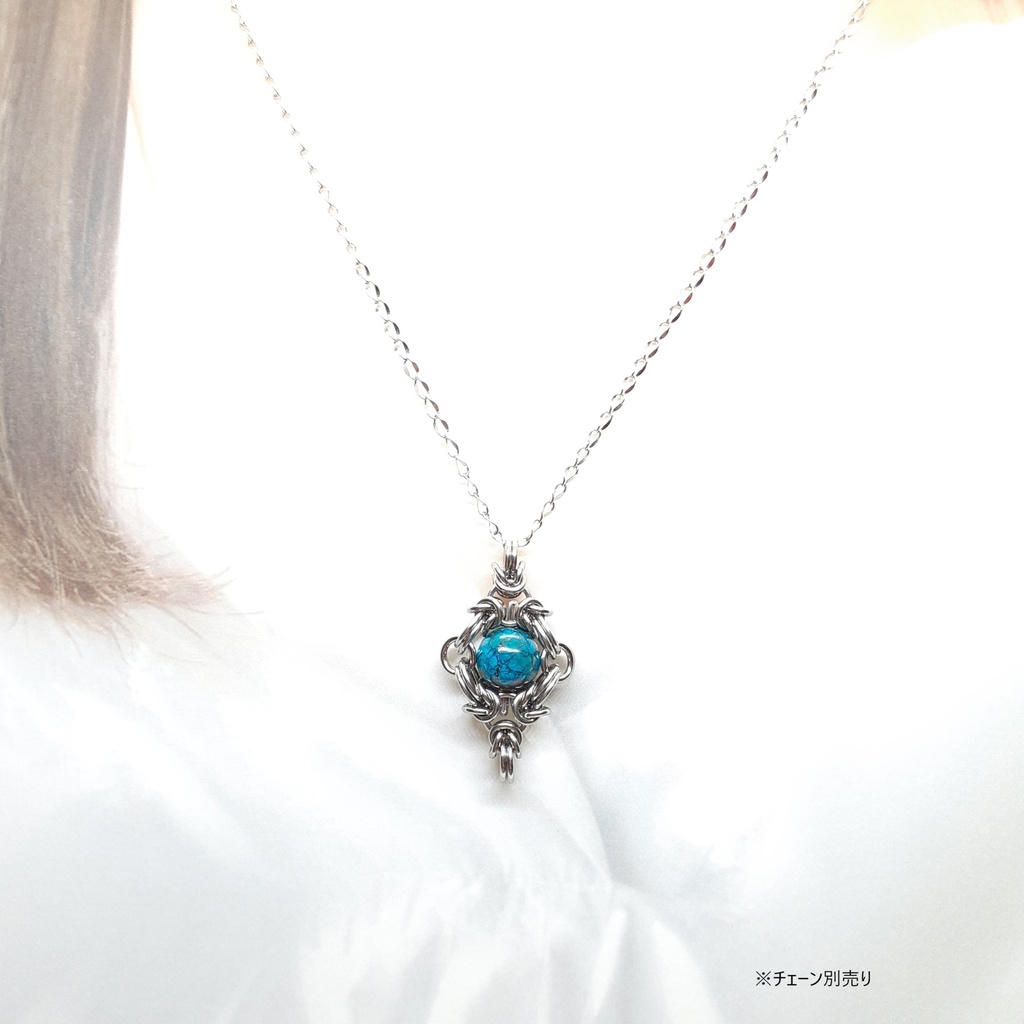 クリソコラ ペンダントトップ