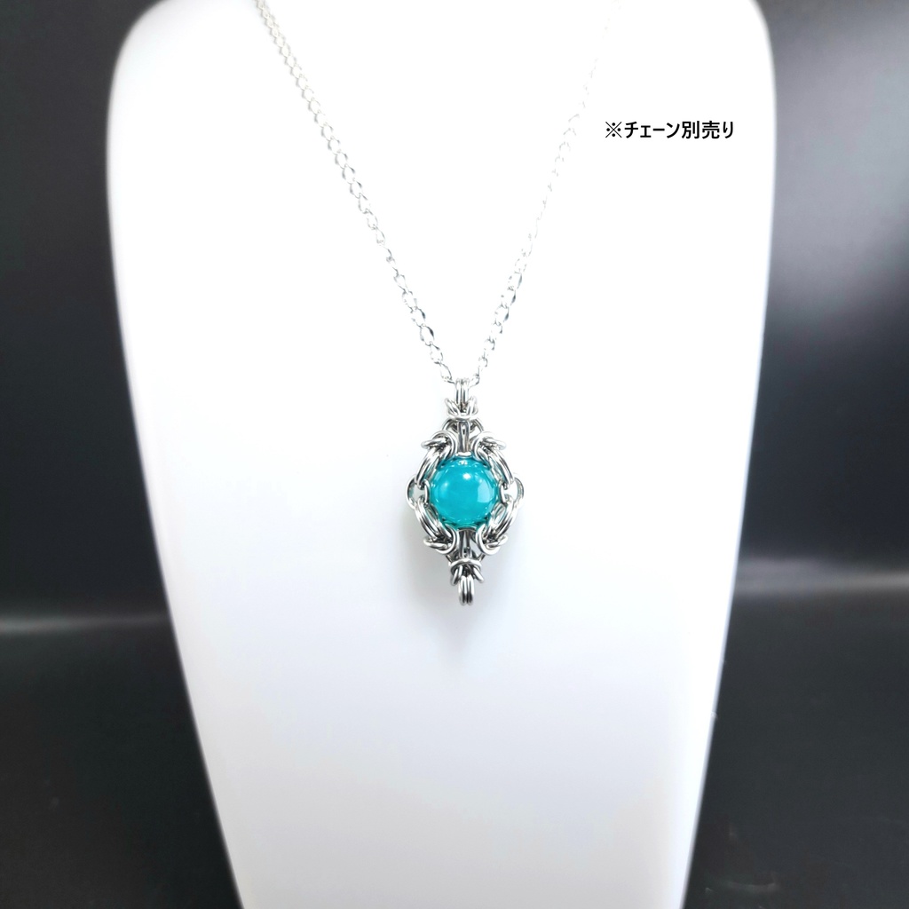 アイスアマゾナイト ペンダントトップ