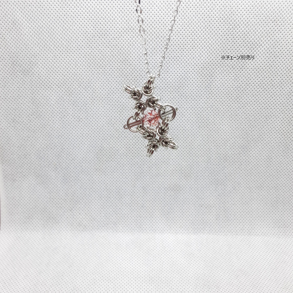 レピドクロサイトインクォーツ ペンダントトップ