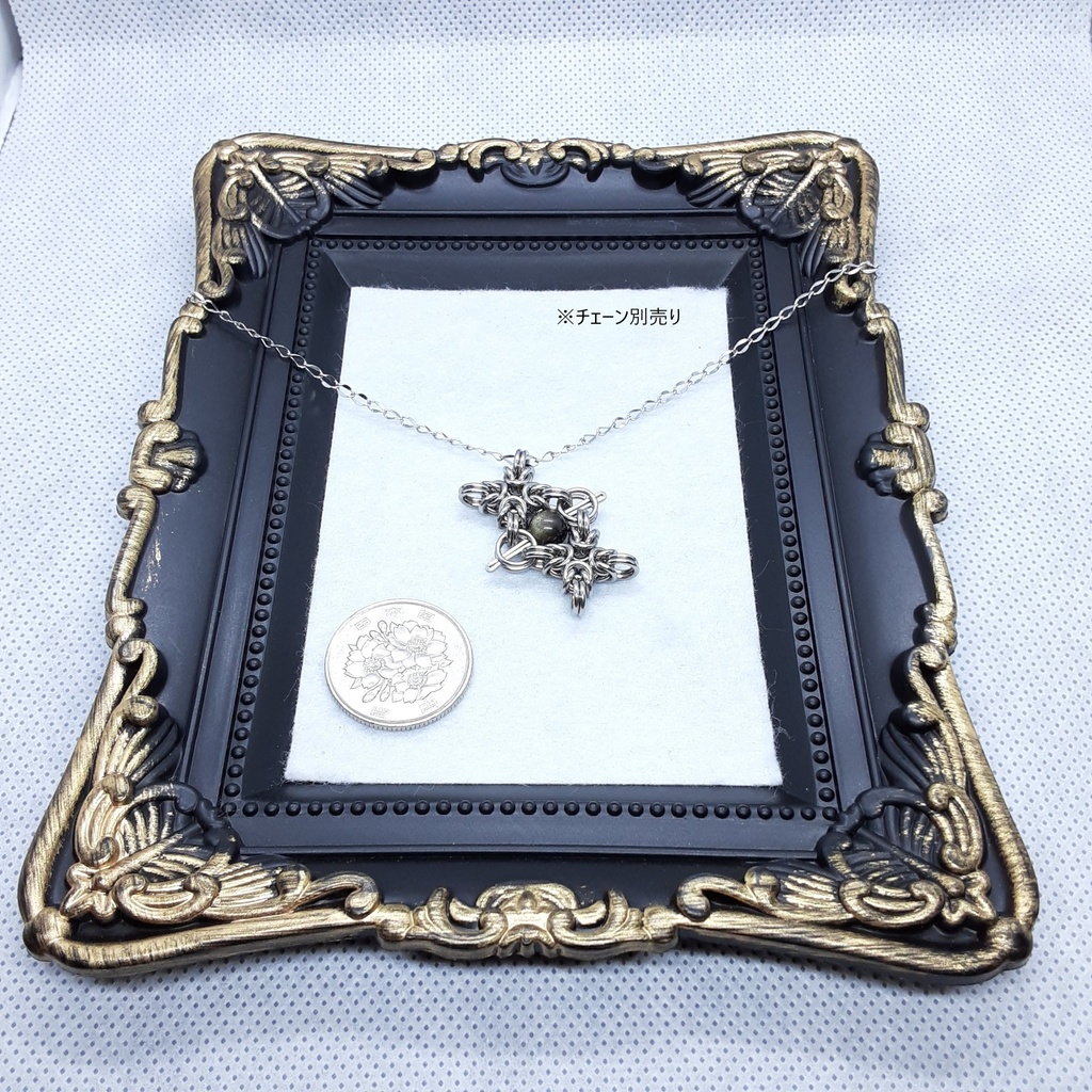 ゴールデンオブシディアン ペンダントトップ