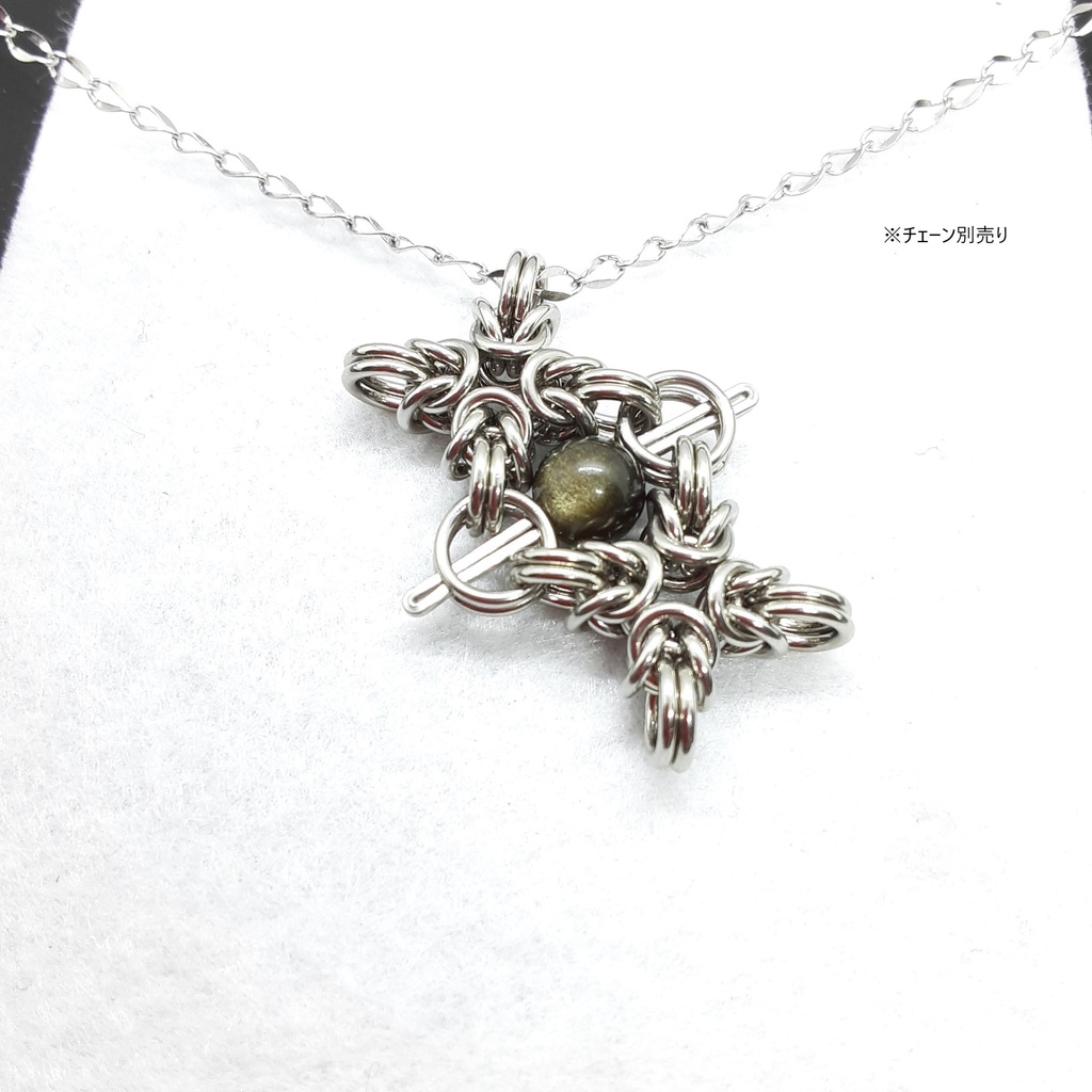 ゴールデンオブシディアン ペンダントトップ