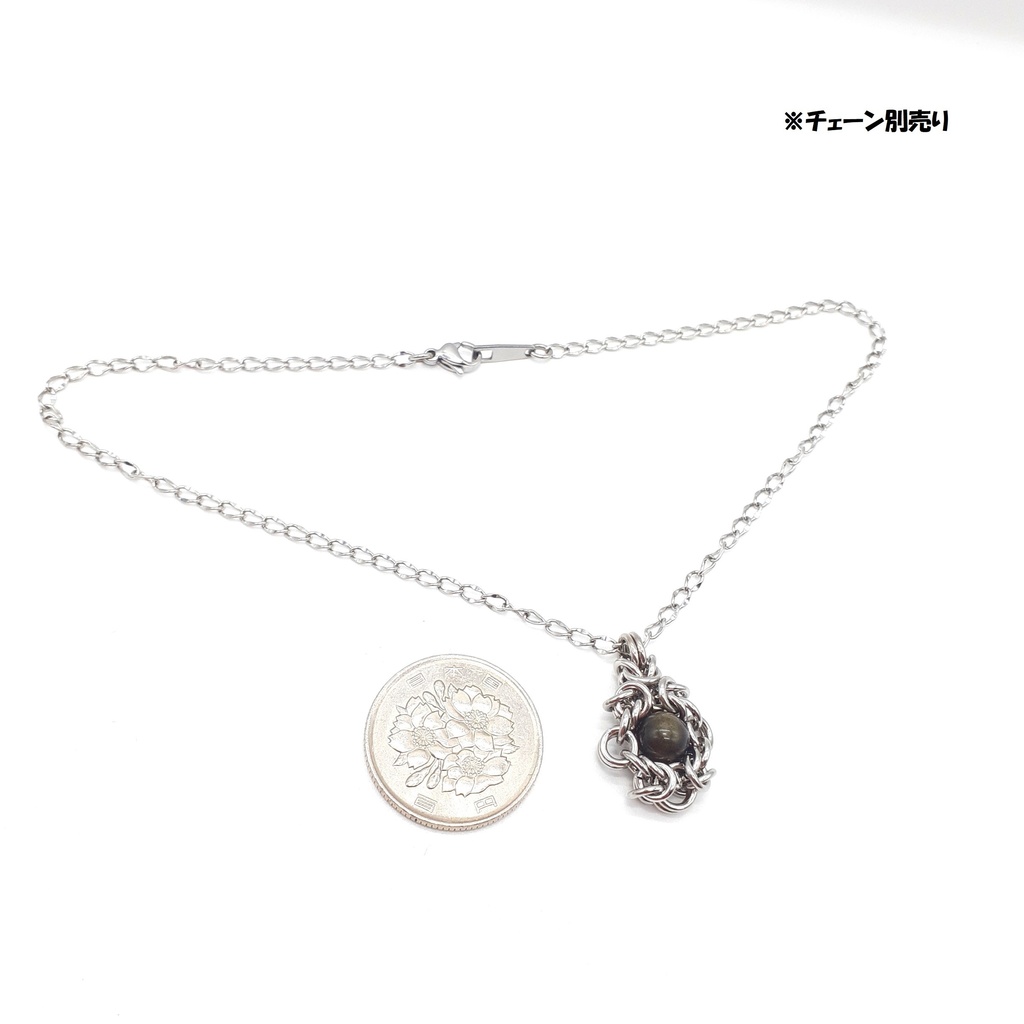 ゴールデンオブシディアン ペンダントトップ