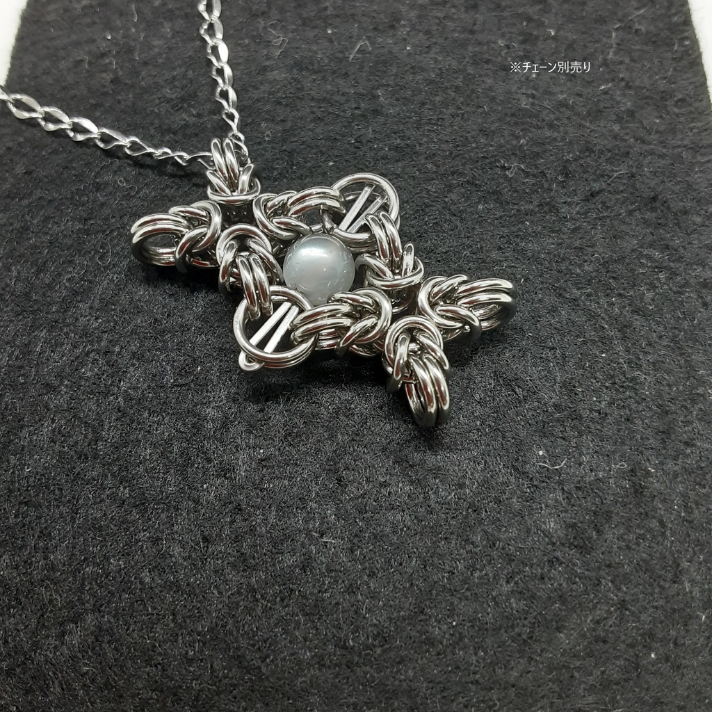 グレームーンストーン ペンダントトップ