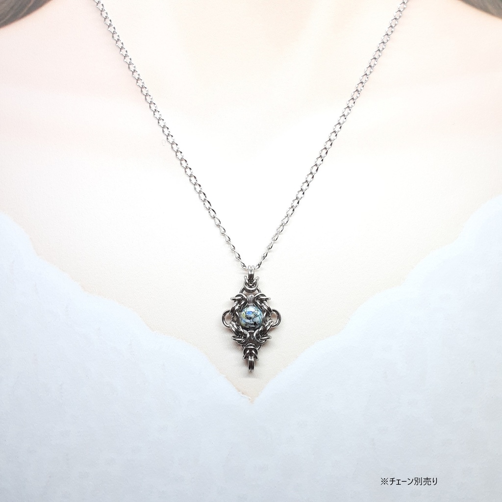 アズライトインバライト ペンダントトップ