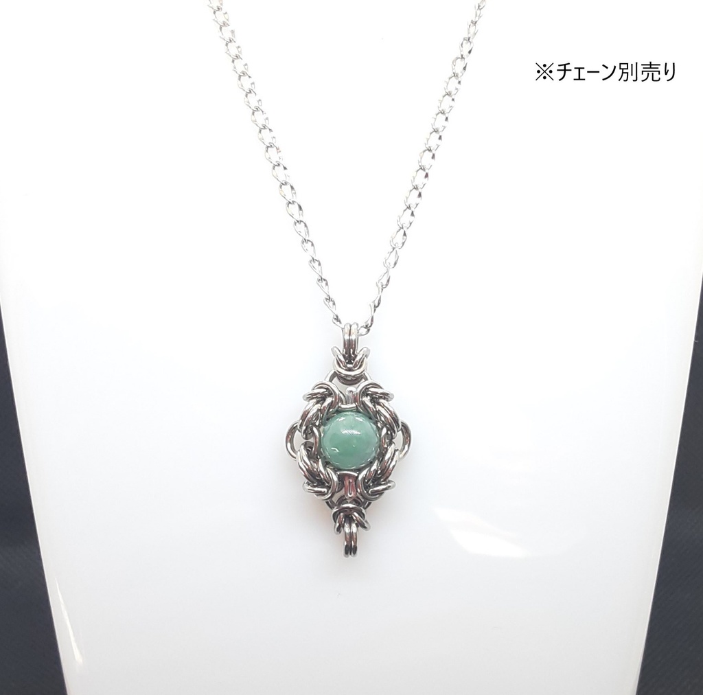 本翡翠(A貨・氷糯種) ペンダントトップ
