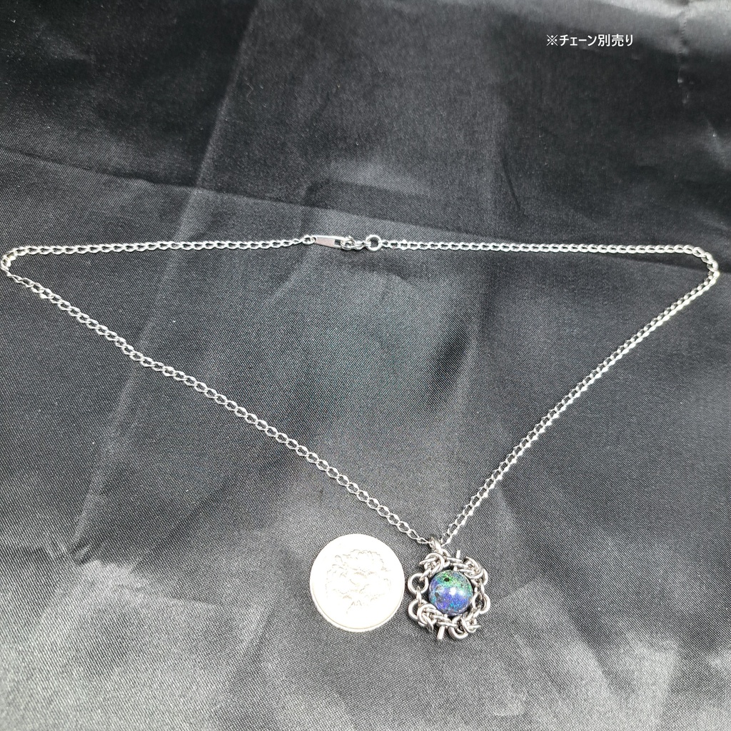 マトリックス オパール ペンダント トップ