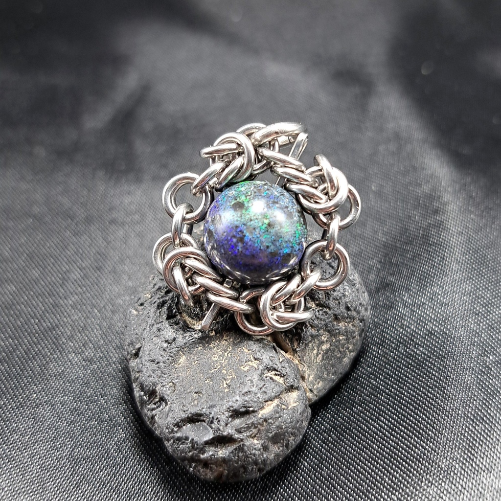 マトリックス オパール　ペンダント トップ