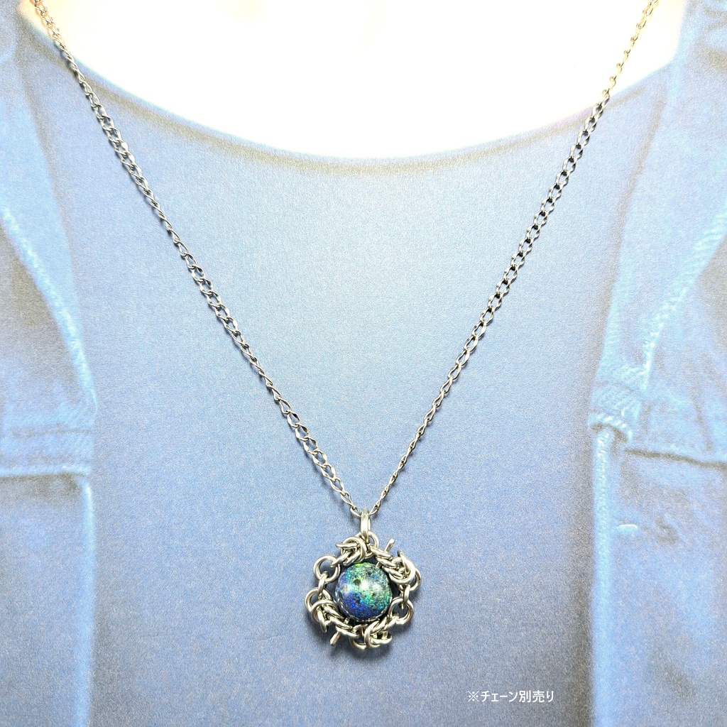 マトリックス オパール ペンダント トップ