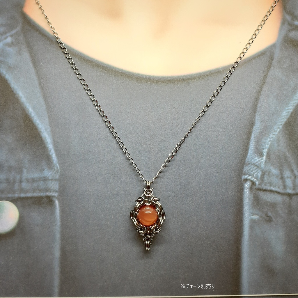 インカローズ ( ロードクロサイト ) ペンダントトップ