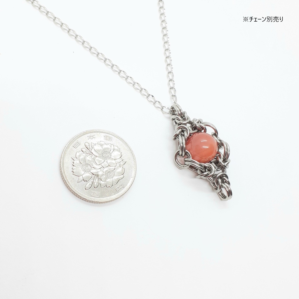 インカローズ ( ロードクロサイト ) ペンダントトップ