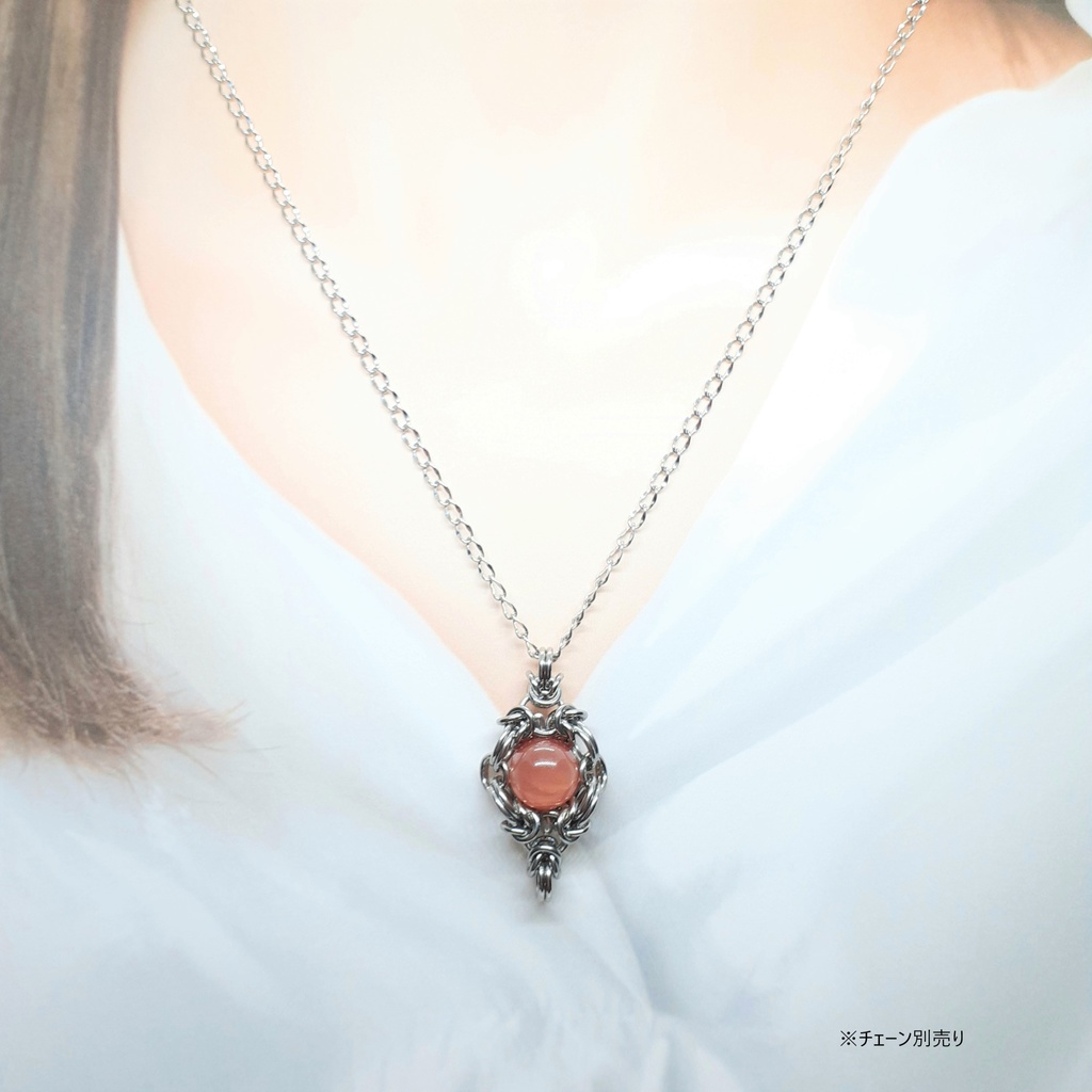 インカローズ ( ロードクロサイト ) ペンダントトップ