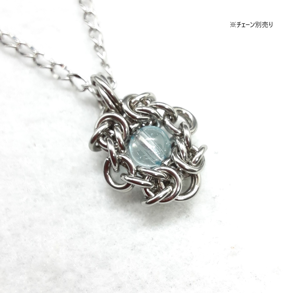 ブルートパーズ　ペンダントトップ