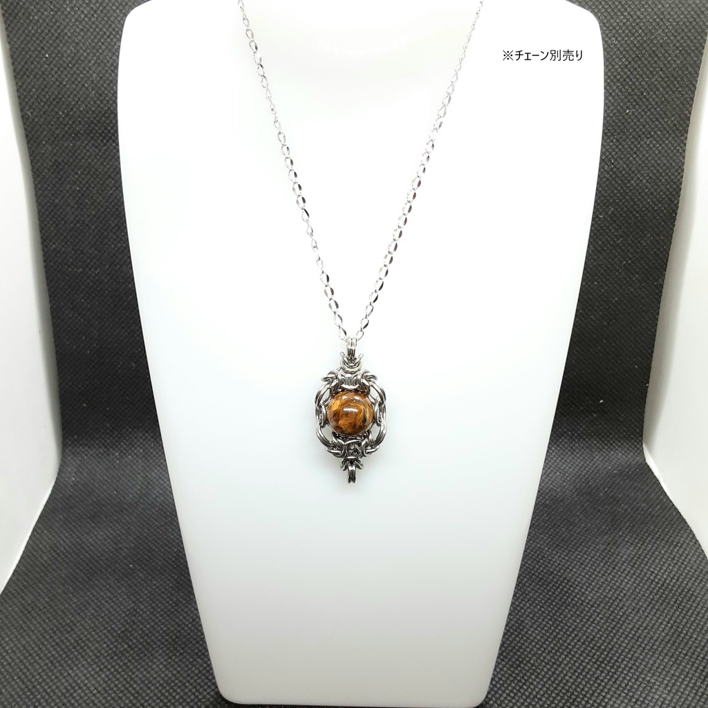 ピータサイト (テンペストストーン)   ペンダントトップ