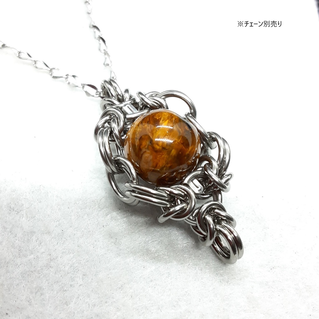 ピータサイト (テンペストストーン)   ペンダントトップ