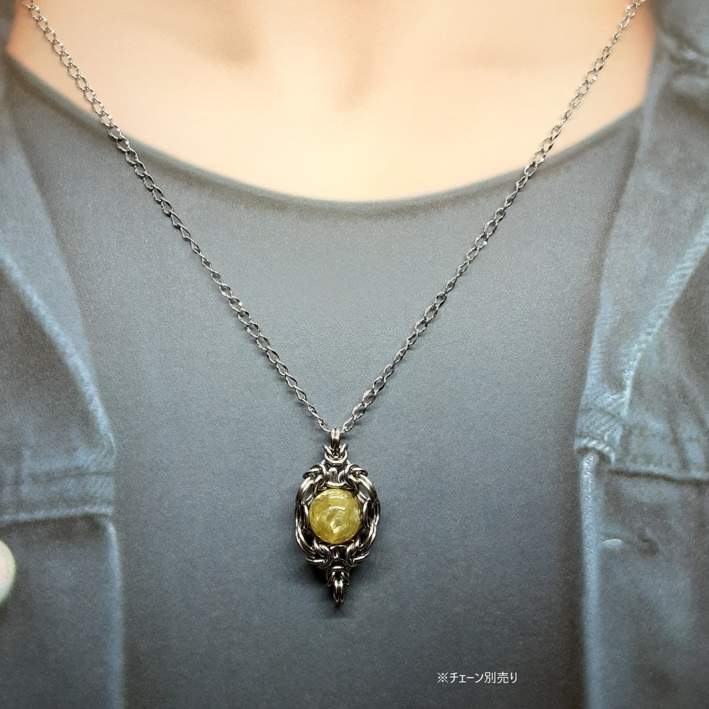 ゴールデンマイカ ペンダントトップ