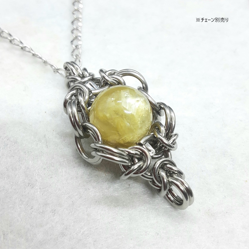 ゴールデンマイカ ペンダントトップ