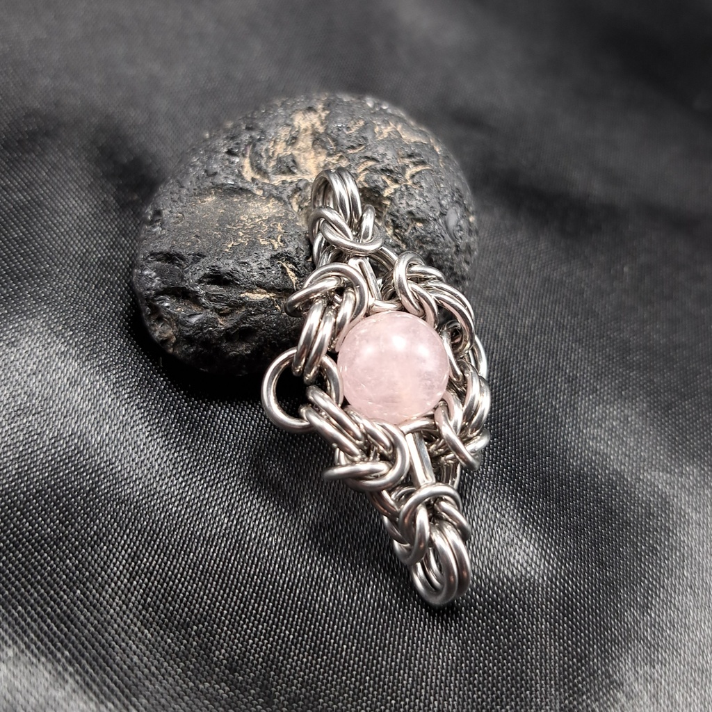 ピンクモルガナイト　ペンダントトップ