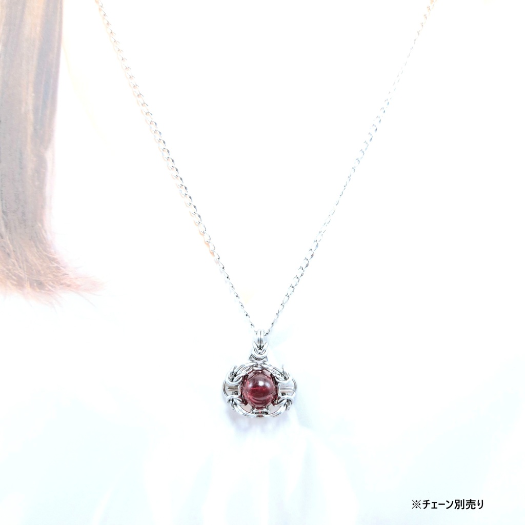 赤き ユラテの涙 ( バルテックアンバー ) ペンダントトップ