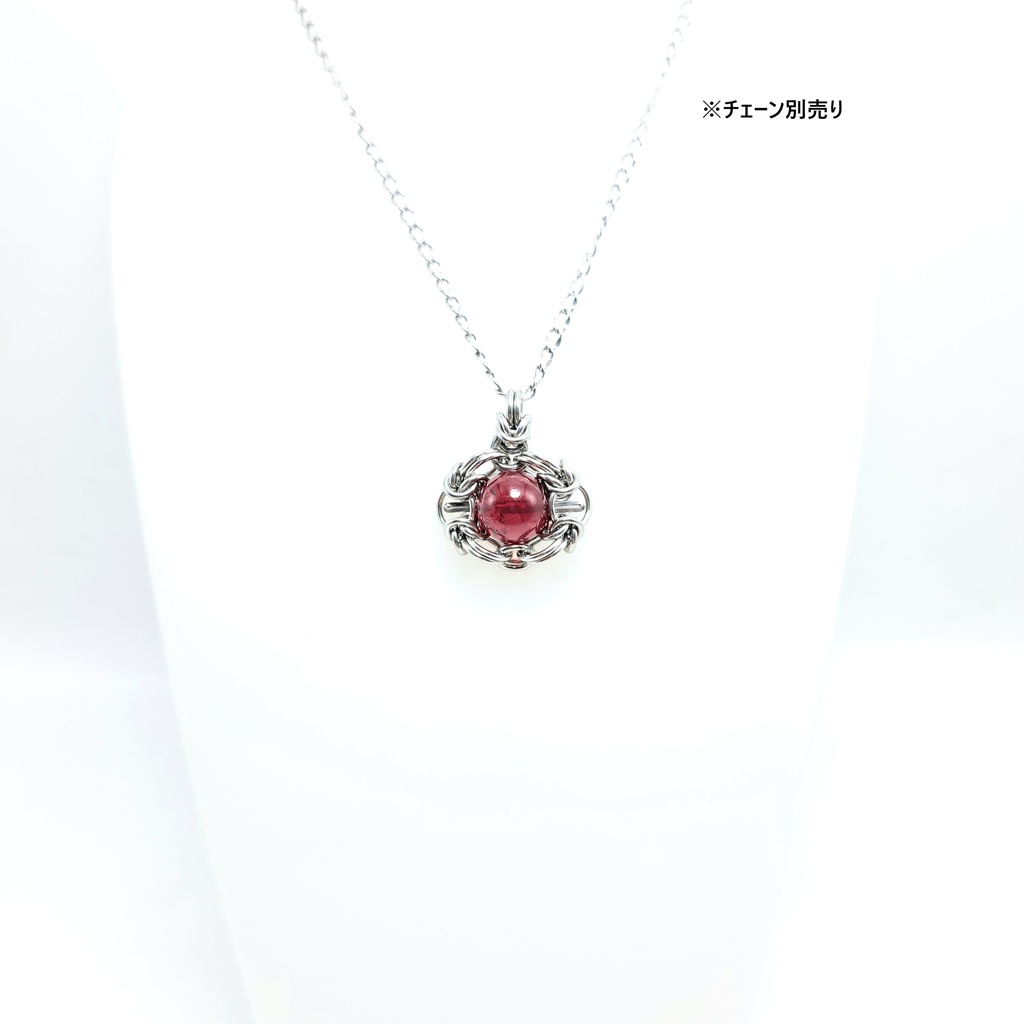 赤き ユラテの涙 ( バルテックアンバー ) ペンダントトップ