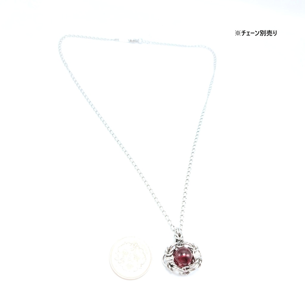 赤き ユラテの涙 ( バルテックアンバー ) ペンダントトップ