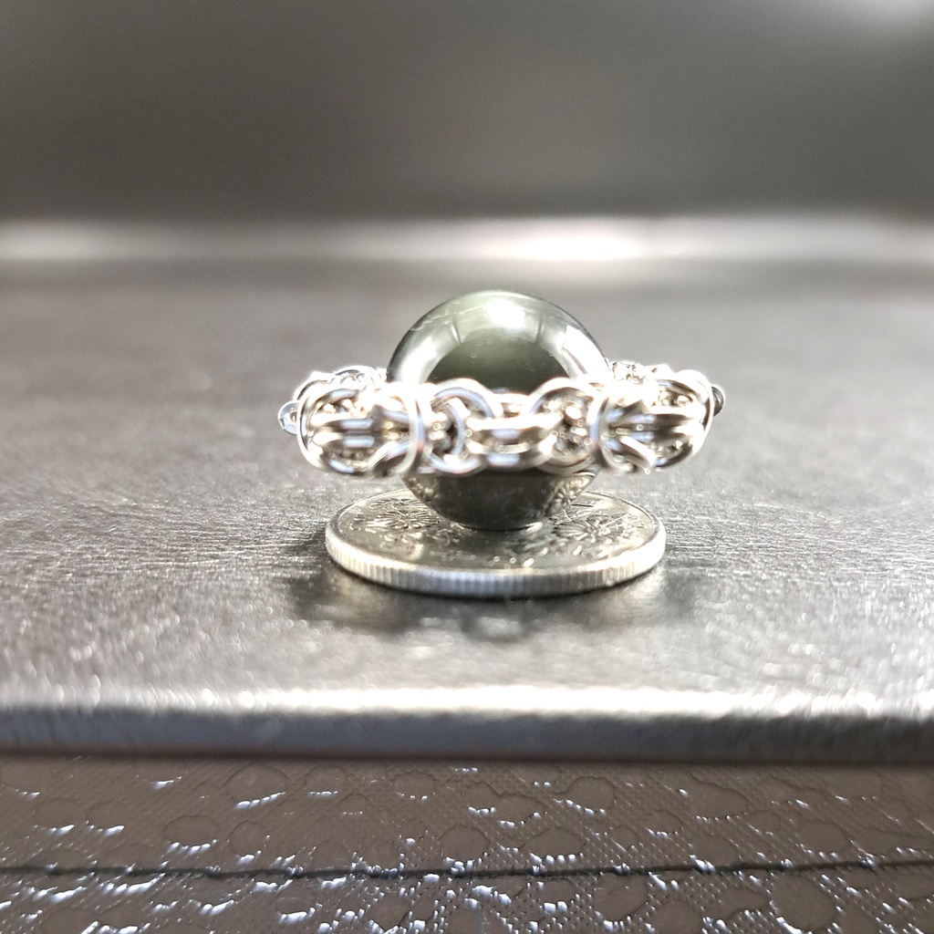 レインボー オブシディアン ペンダントトップ