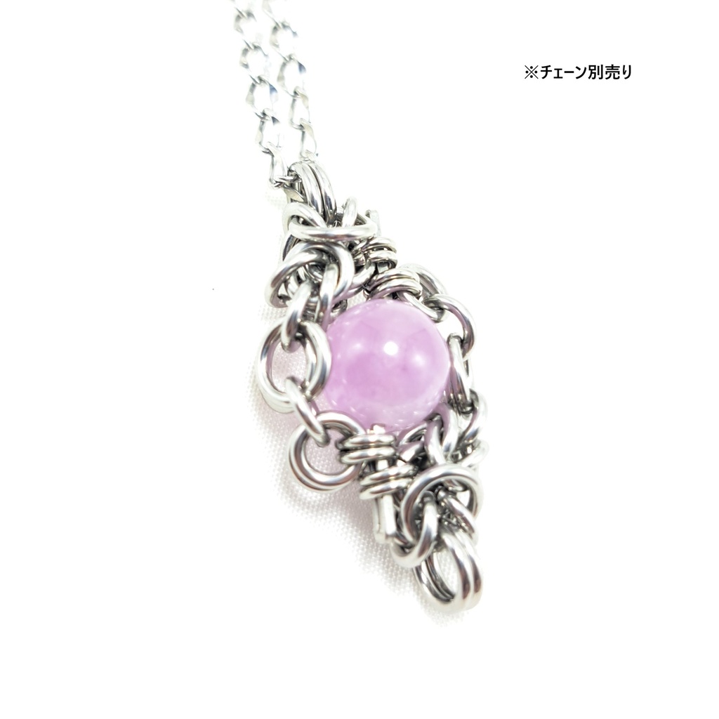 リチア輝石 ( クンツァイト ) ペンダントトップ