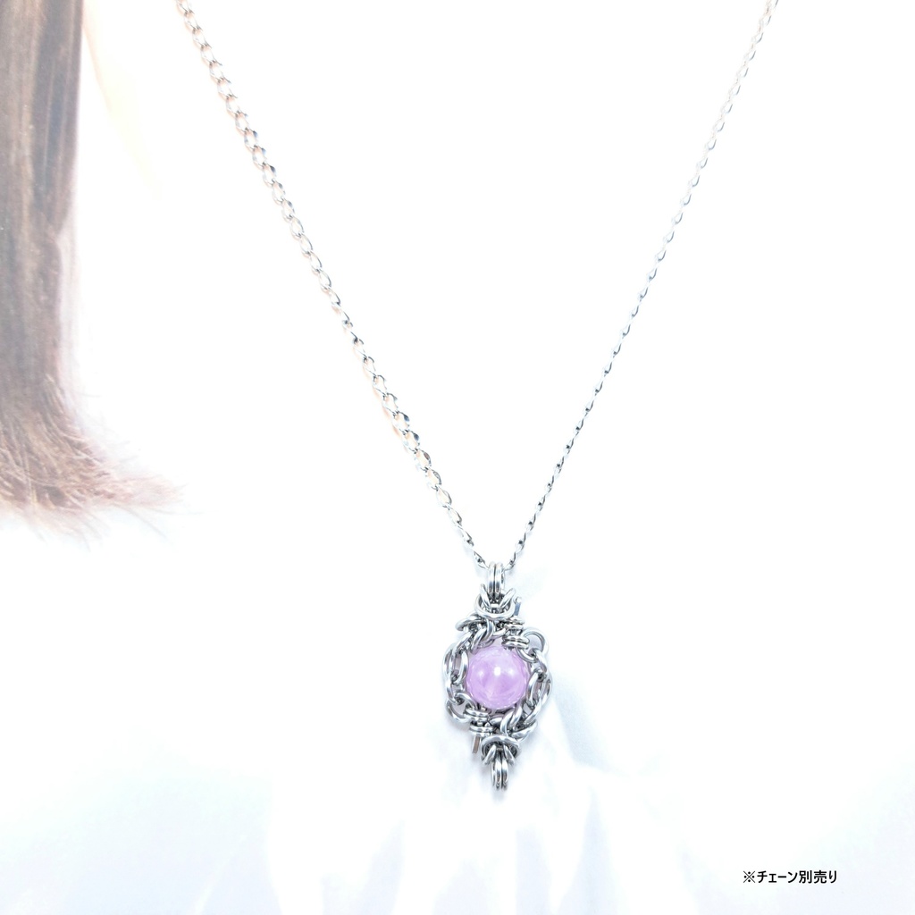 リチア輝石 ( クンツァイト ) ペンダントトップ