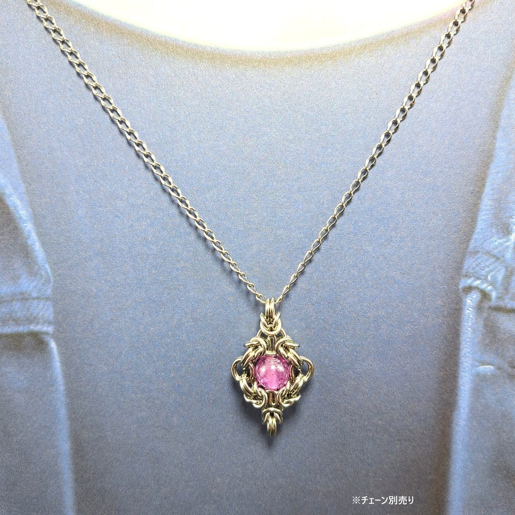 ピンクサファイア ペンダントトップ