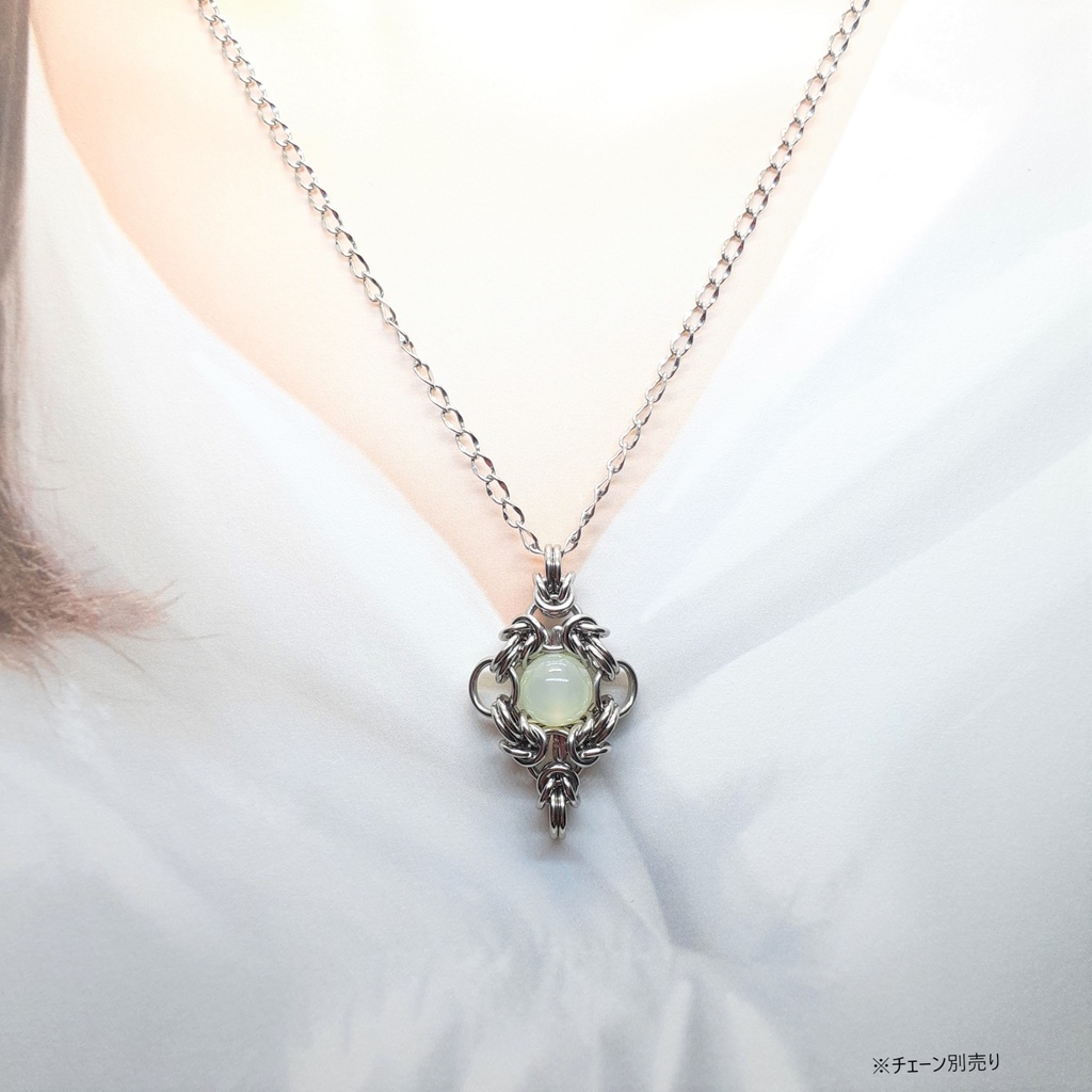 イエロー スミソナイト ペンダントトップ