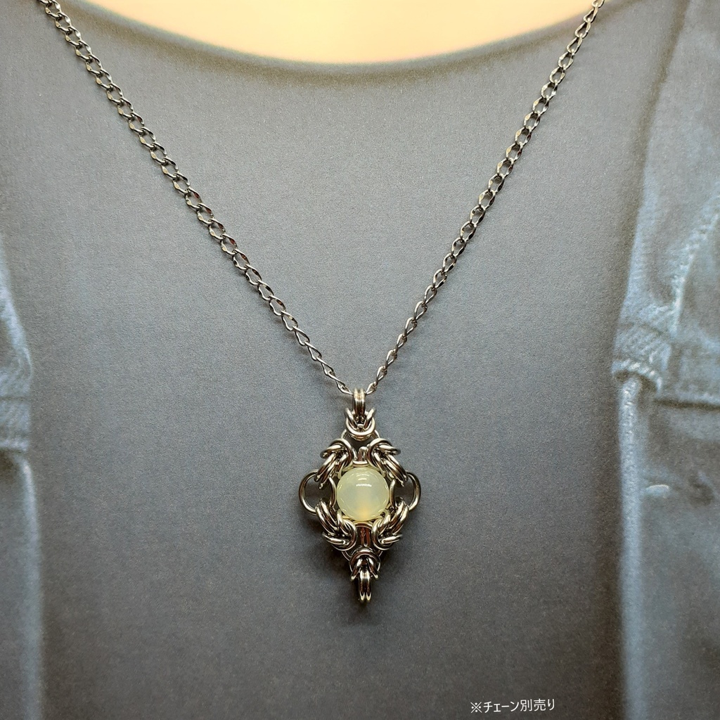 イエロー スミソナイト ペンダントトップ