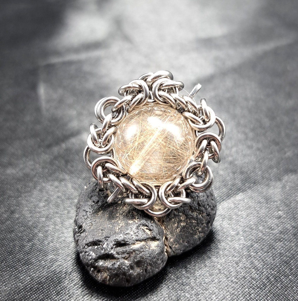 ヴィーナスヘアルチルクォーツ　ペンダントトップ