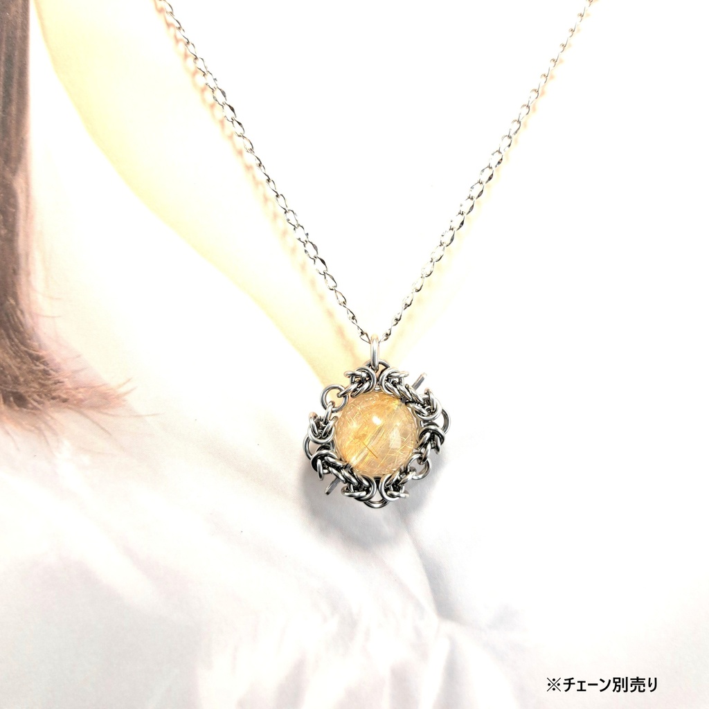 ヴィーナスヘアルチルクォーツ ペンダントトップ