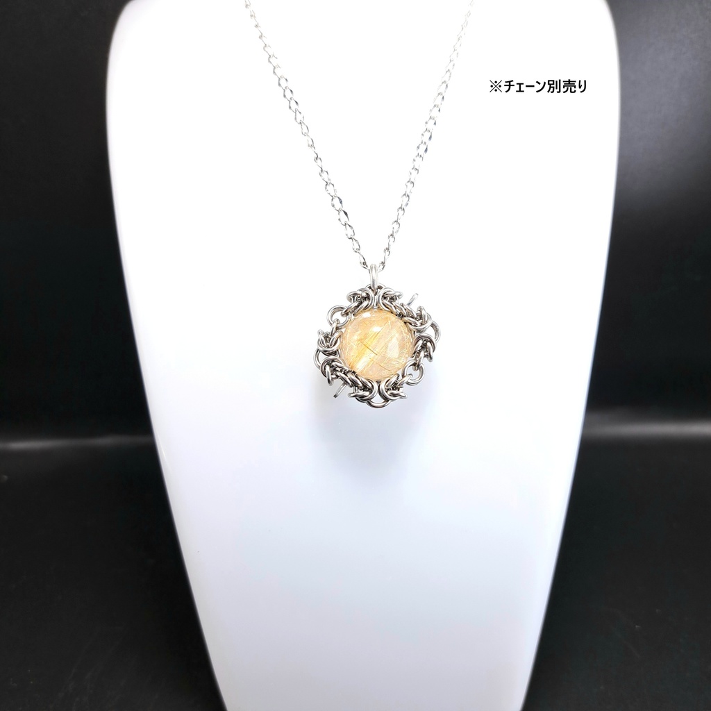 ヴィーナスヘアルチルクォーツ ペンダントトップ