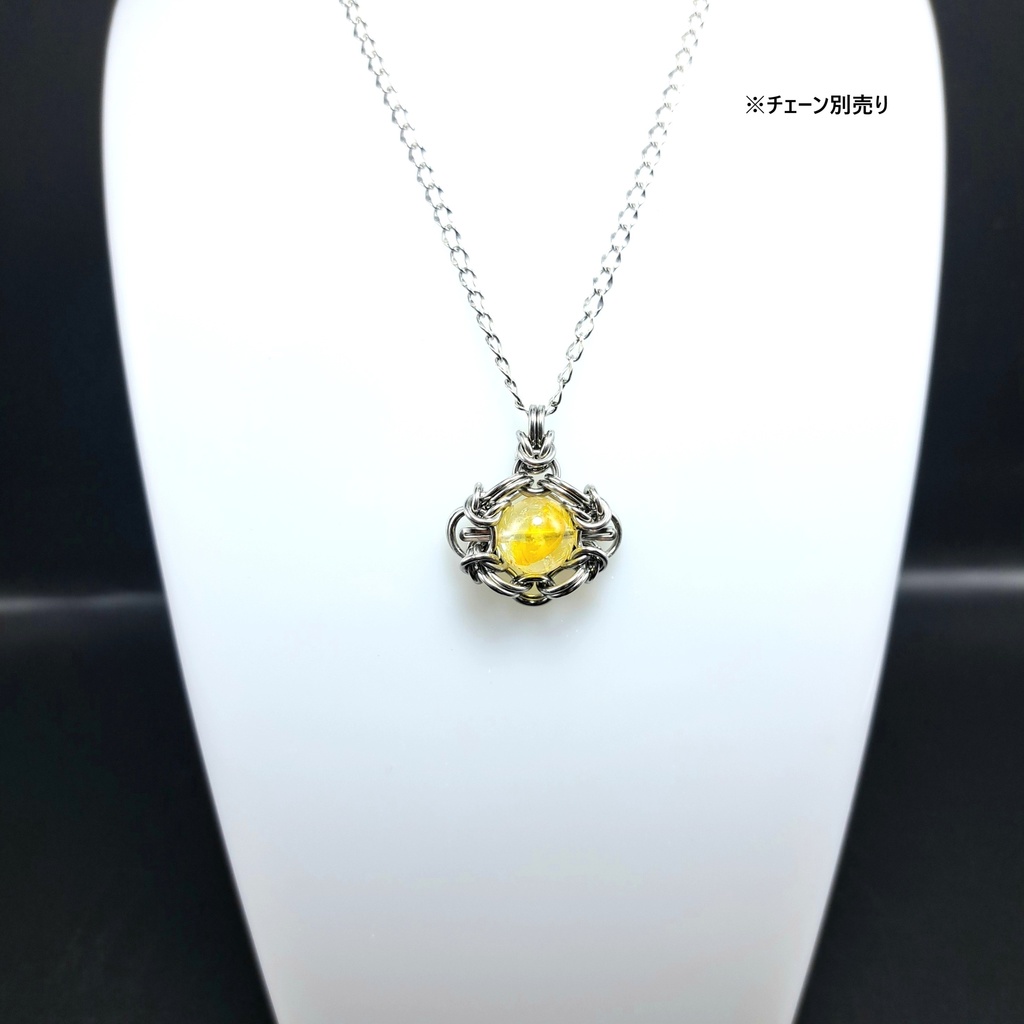 レアストーン! ライモナイト イン トパーズ ペンダントトップ