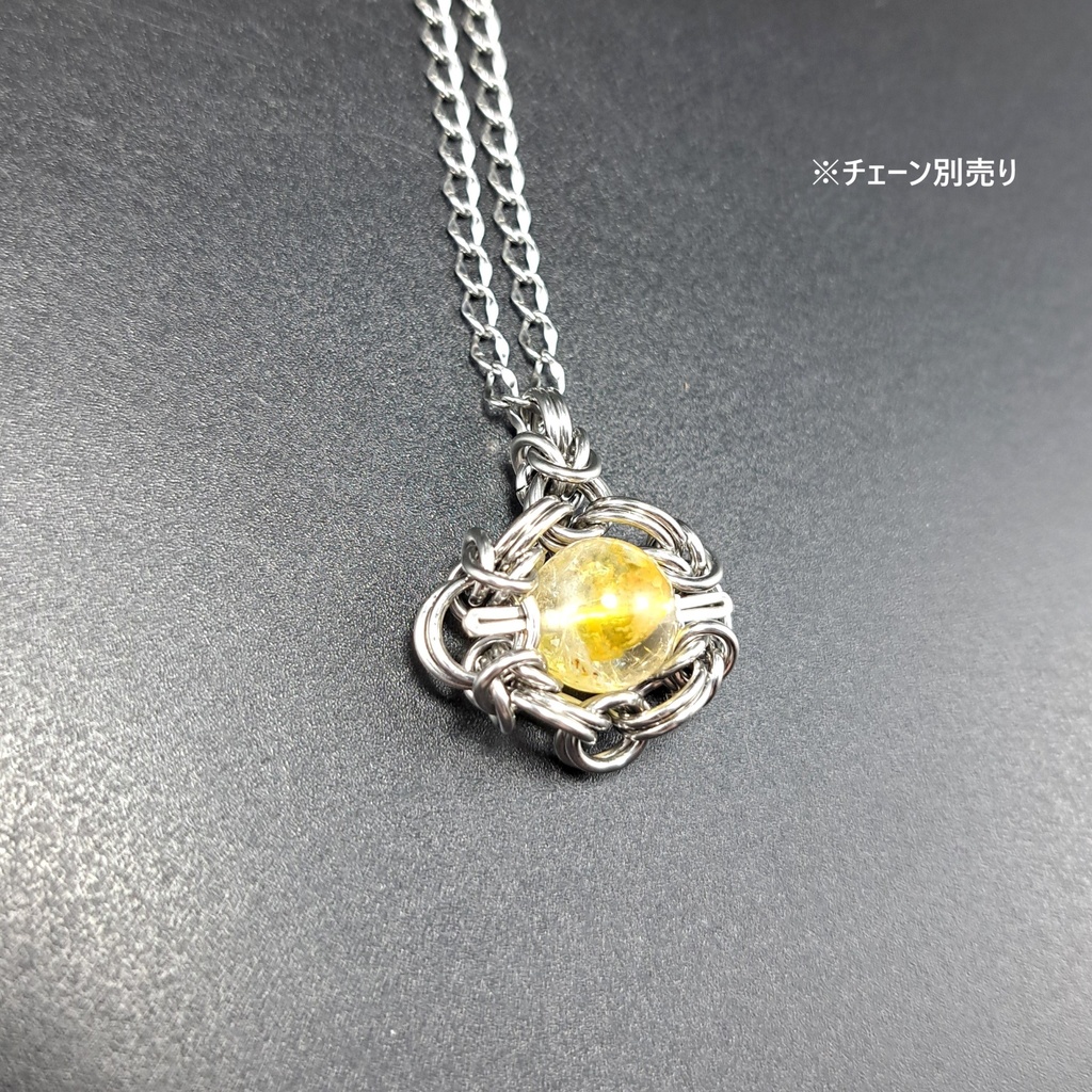 レアストーン! ライモナイト イン トパーズ ペンダントトップ