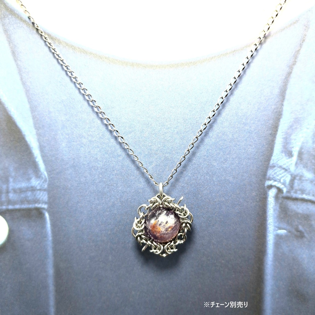 ガーデンアメジスト ペンダントトップ