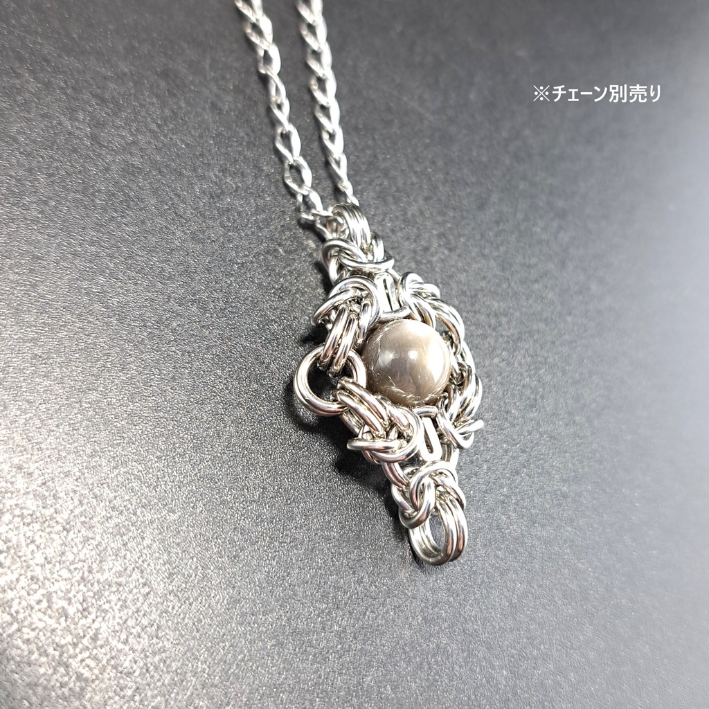 ブラック サンストーン ペンダントトップ