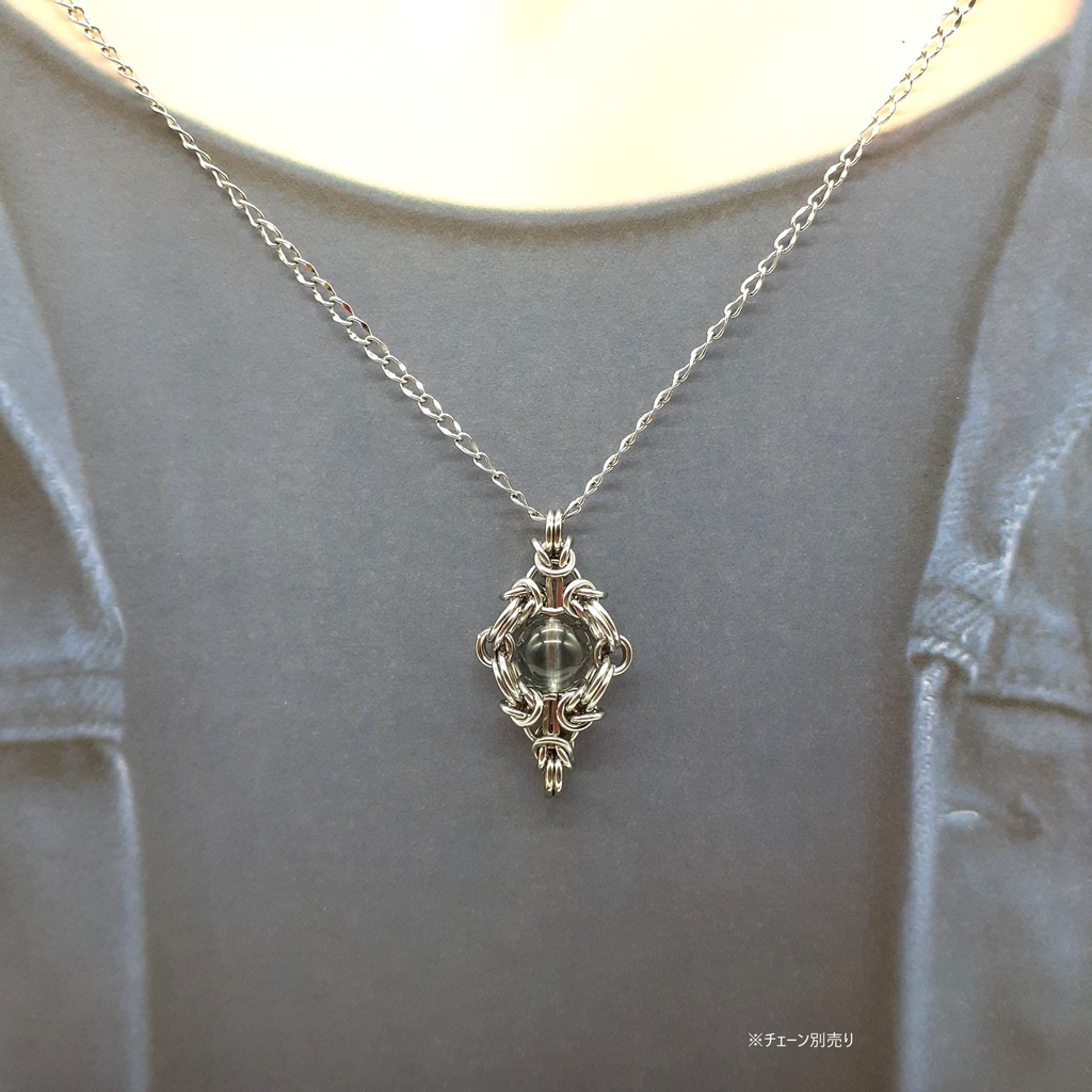 ブルーラビットヘアクォーツ ペンダントトップ