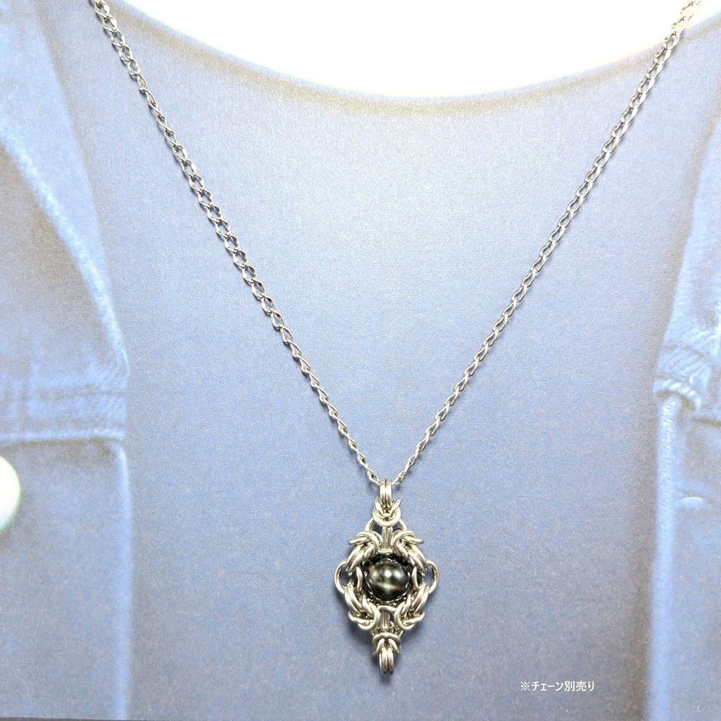 ブラックスター ダイオプサイト ペンダントトップ