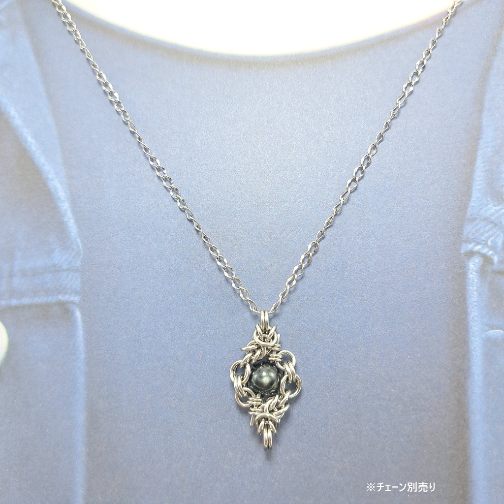 ブラックスター ダイオプサイト ペンダントトップ