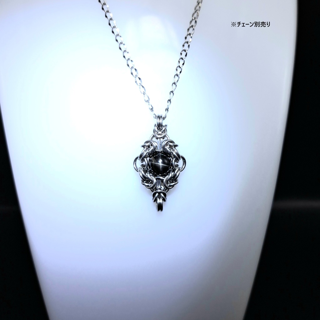 ブラックスター ダイオプサイト ペンダントトップ