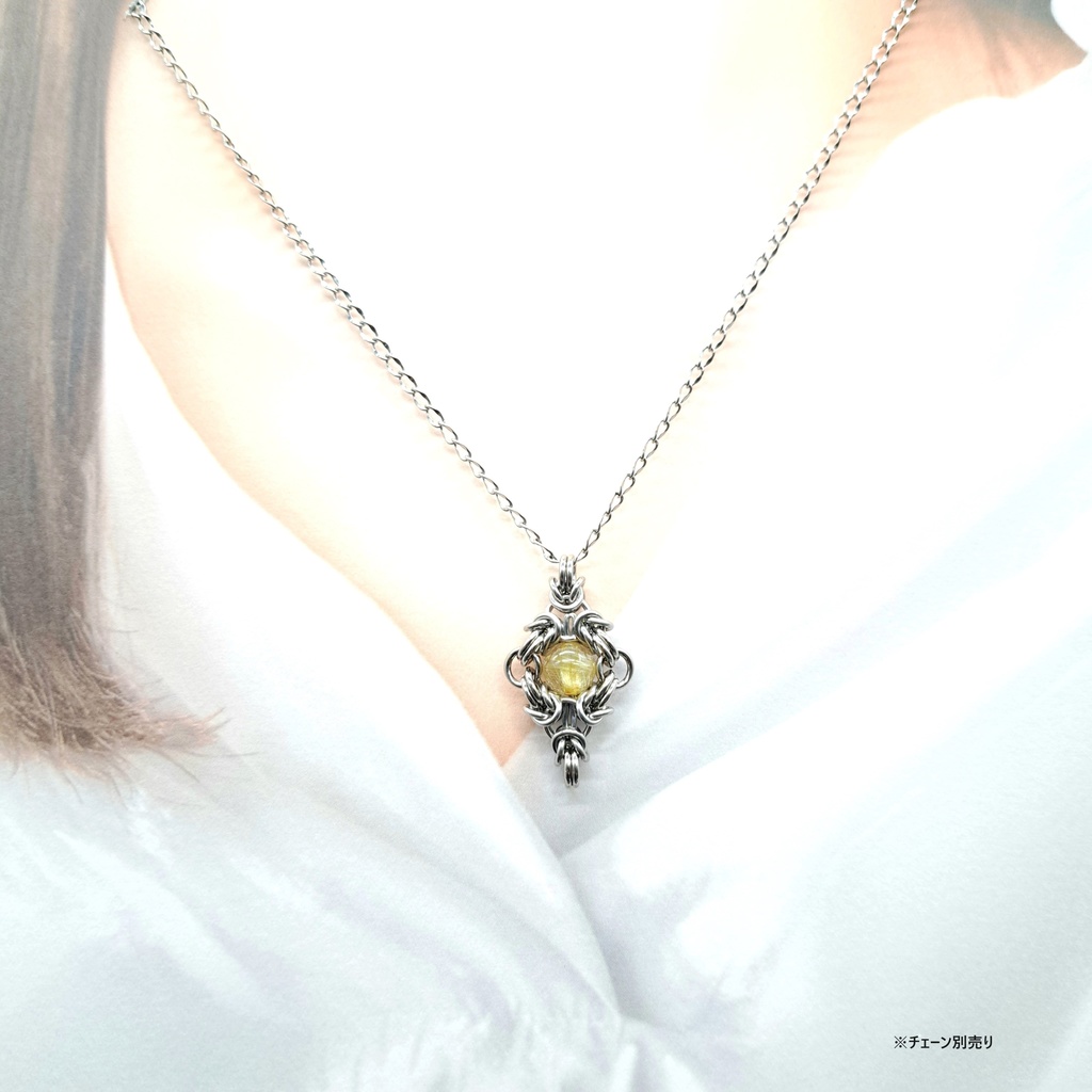 ゴールドルチルクォーツ