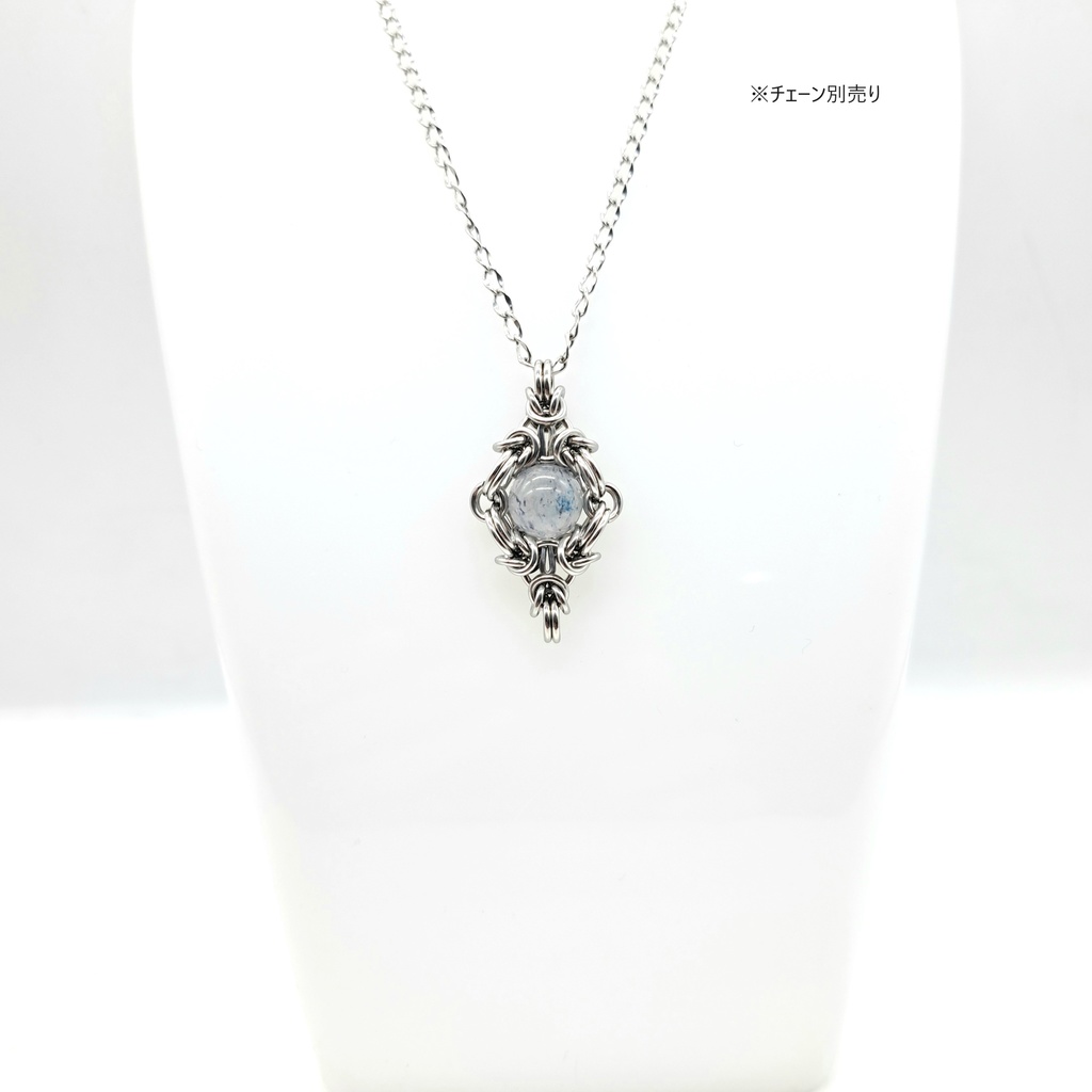 スコルザライト イン クォーツ ペンダントトップ