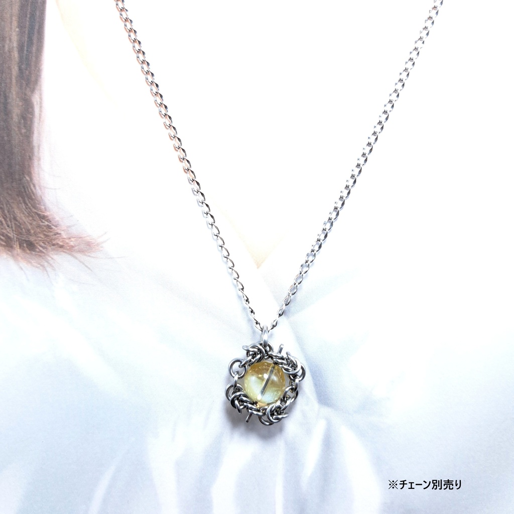 ファントム シトリン ペンダントトップ