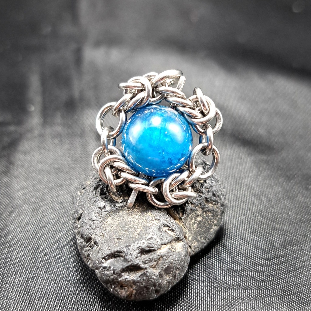 高発色! ディープブルー アパタイト　ペンダントトップ