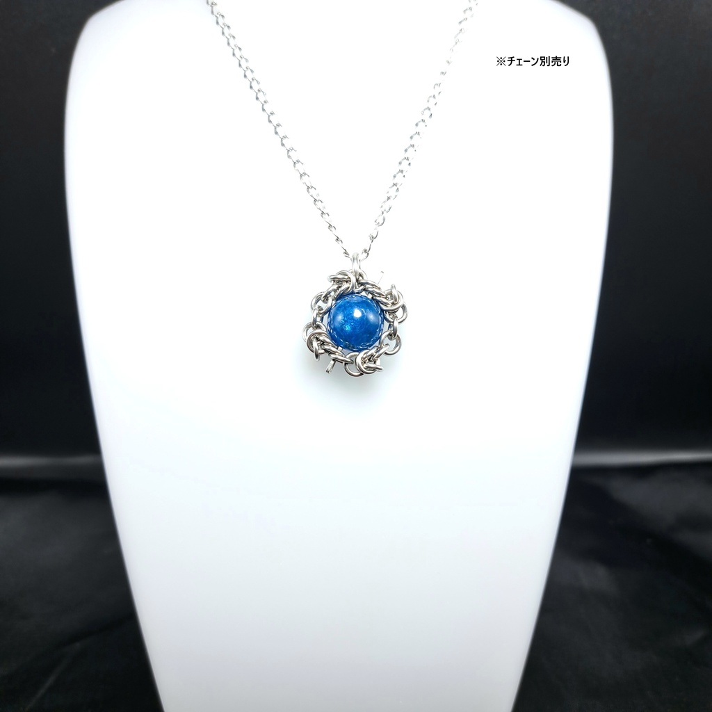 高発色! ディープブルー アパタイト ペンダントトップ