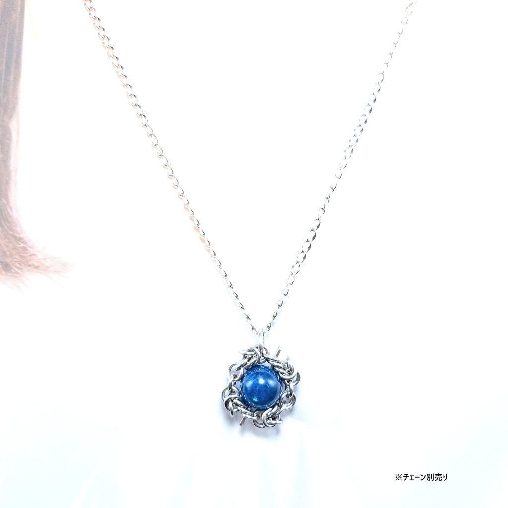 高発色! ディープブルー アパタイト ペンダントトップ