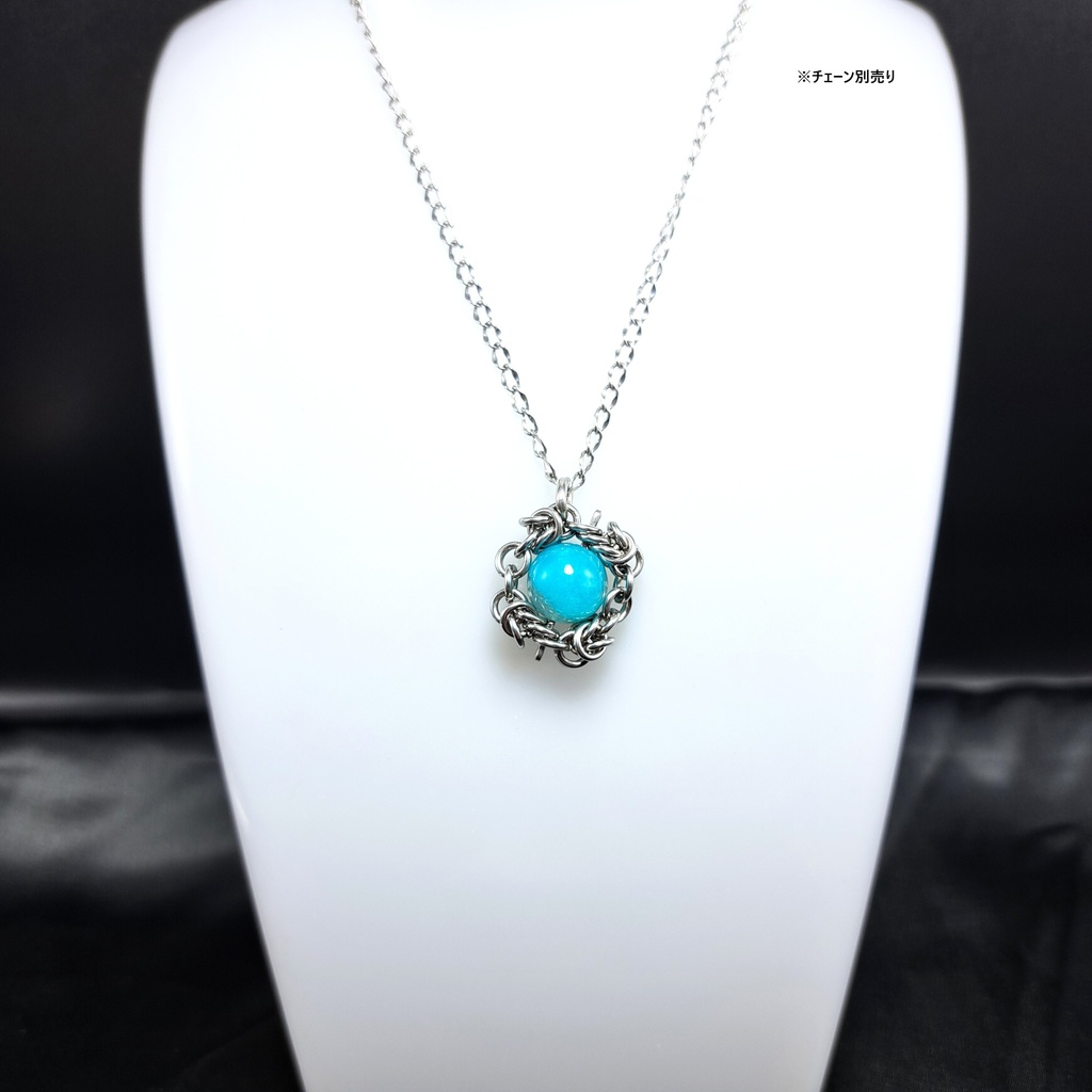 アマゾナイト シリカ ペンダントトップ