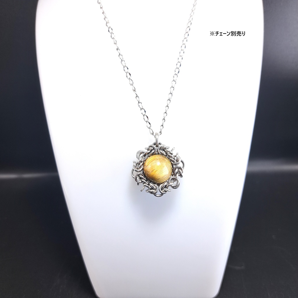 珍しい産地の イーグルアイ ペンダントトップ